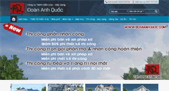 Desktop Screenshot of doananhquoc.com