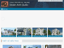 Tablet Screenshot of doananhquoc.com